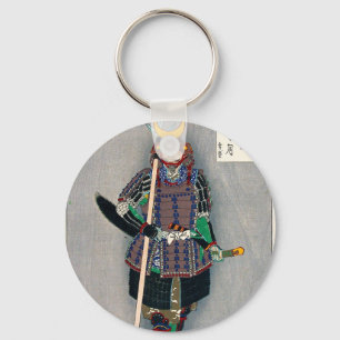 Chaveiro Lança japonesa oriental legal de Yari do guerreir