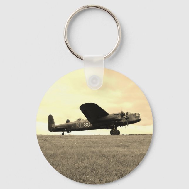 Chaveiro Lancaster Bomber Sepia Tone (Frente)