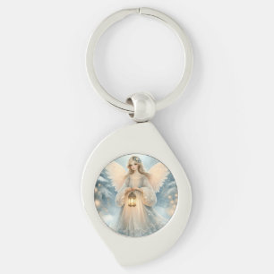 Chaveiro Lanterna Celestial do Anjo do Inverno da Graça