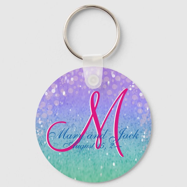 Chaveiro Lanterna Confetti Glam (Frente)