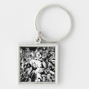 Chaveiro Lanterna Verde Cercada