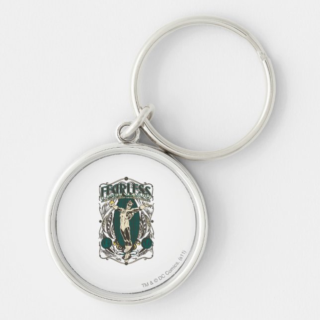 Chaveiro Lanterna Verde - Poster "Sem Carinho" (Frente)