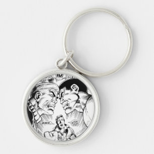 Chaveiro Lanterna Verde vs Lanterna Verde, Preto e Branco