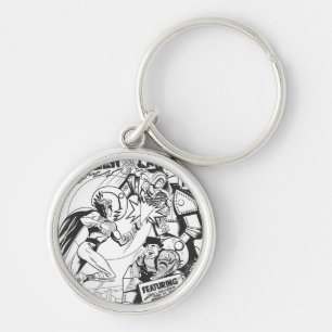 Chaveiro Lanterna Verde vs O Feiticeiro das Dores, Preto e