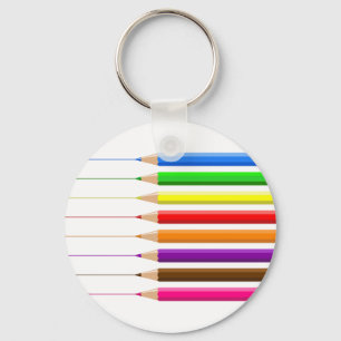 Chaveiro Lápis coloridos