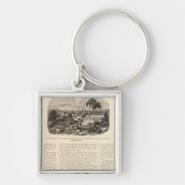 Chaveiro Lápis de chumbo do Faber AW (Frente)