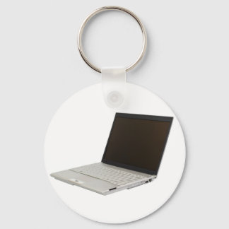 Chaveiro Laptop de cor prateada