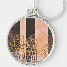 Chaveiro Laranjeiras negras ramificam arte digital