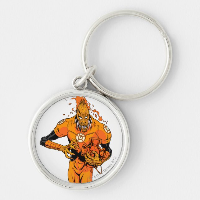 Chaveiro Larfleeze - Agente Laranja 4 (Frente)