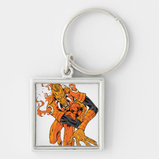 Chaveiro Larfleeze - Agente Laranja 7 (Frente)
