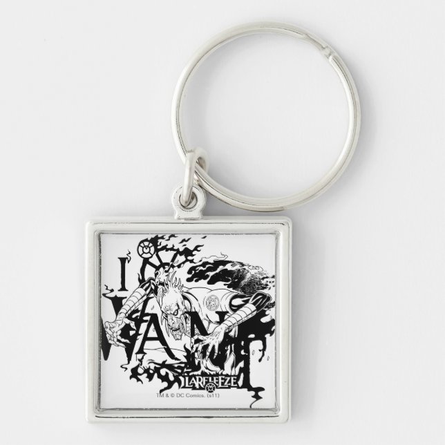 Chaveiro Larfleeze - Agente Orange 13 (Frente)