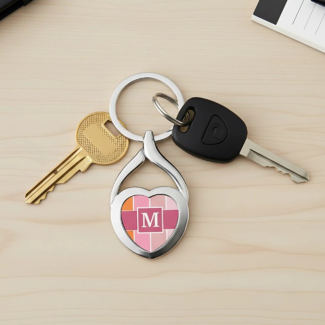 Chaveiro Largas Femininas com Monograma (keychain with monogram for her)