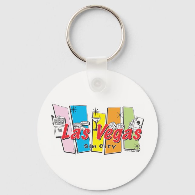 Chaveiro Las Vegas-Sin-City (Frente)