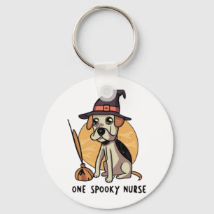 Chaveiro Latidos e Bandagens Um Desenho de Enfermeiro Spook