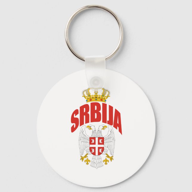 Chaveiro Latim da Sérvia (Frente)