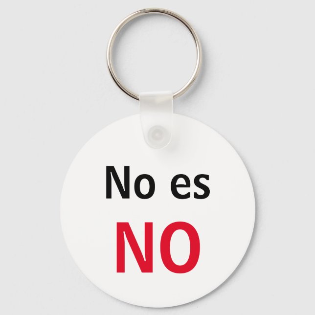 Chaveiro Lavero No es NO (Frente)