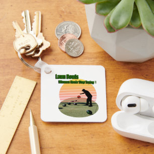 Chaveiro Lawn Bolsa O Design dos vencedores, Keyring