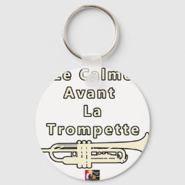 Chaveiro Le Calme avant la Trompette - Jeux de Mots