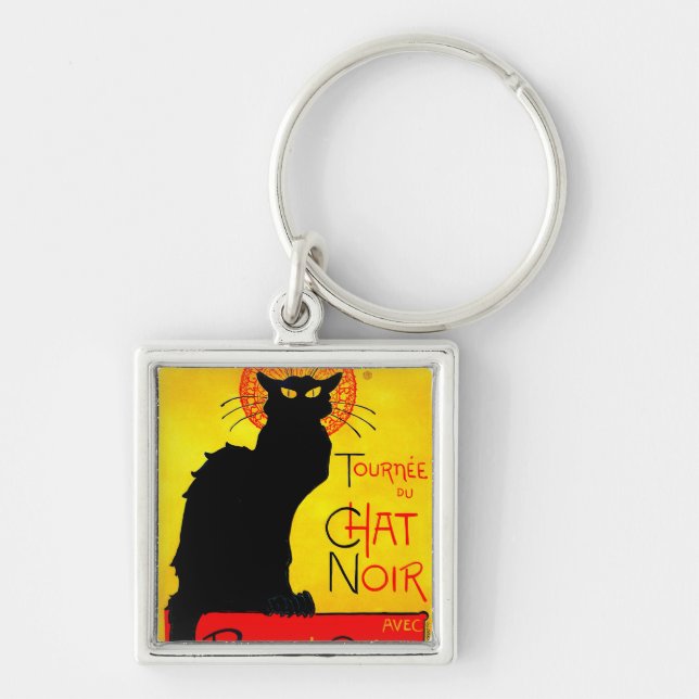 Chaveiro Le Chat Noir Vintage (Frente)