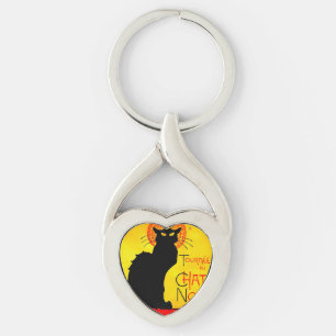 Chaveiro Le Chat Noir Vintage