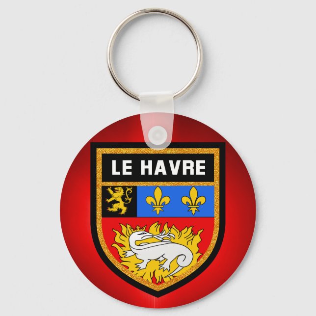 Chaveiro Le Havre Flag (Frente)