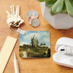 Chaveiro Le Moulin de la Galette por Vincent van Gogh