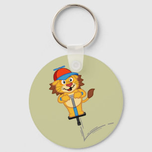 Chaveiro Leão de Pogostick