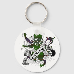 Chaveiro Leão do Tartan de Armstrong