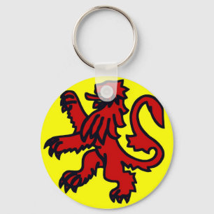 Chaveiro Leão vermelho de Scotland