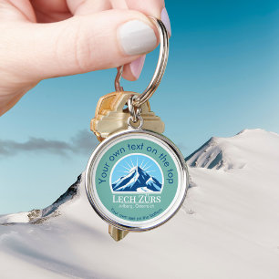 Chaveiro Lech Zürs Arlberg Áustria Österreich esqui
