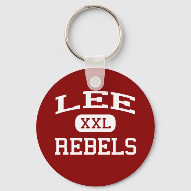 Chaveiro Lee - Rebels - Lee Segundo grau - Midland Texas (Frente)