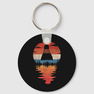 Chaveiro Legal Badminton Retro Vintage Estilo Sunset