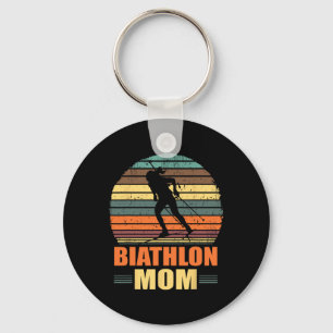 Chaveiro Legal Biatlo Mãe Engraçado Biatleta Saindo Esquian