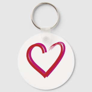 Chaveiro Legal Corações Vermelhos
