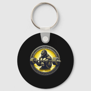 Chaveiro Legal Gorilla Art Bodybuilding Gym Ap