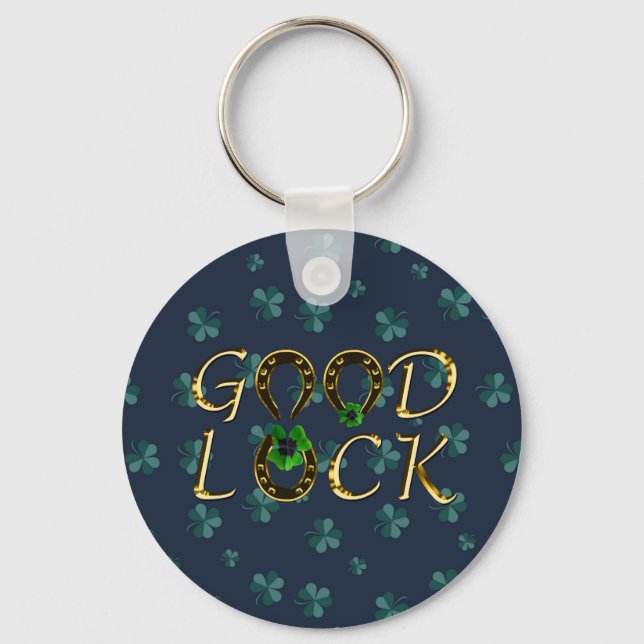 Chaveiro Legal, Incrível Trevo Azul, Bom (Frente)