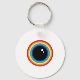 Chaveiro Legal Rainbow Eyeball