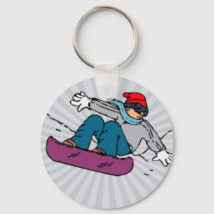 Chaveiro Legal Snowboard amantes de neve snowboard