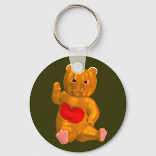 Chaveiro Legal Urso de Halloween