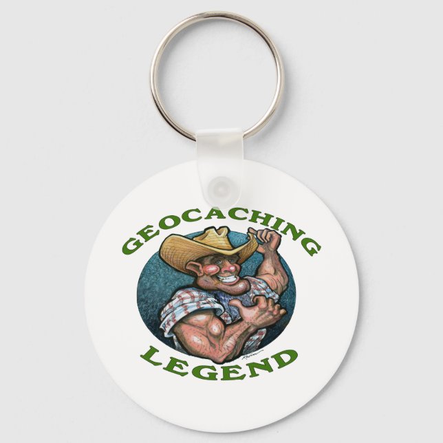 Chaveiro Legenda do Geocaching (Frente)