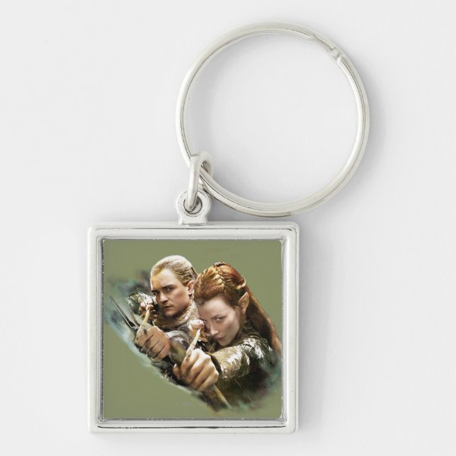 Chaveiro LEGOLAS GREENLEAF™ e TAURIEL™ Graphic (Frente)