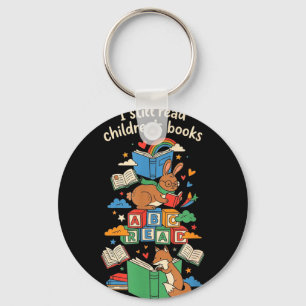 Chaveiro Leia livros infantis amante de livros engraçados c