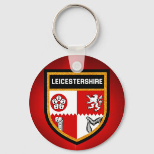Chaveiro Leicestershire Flag