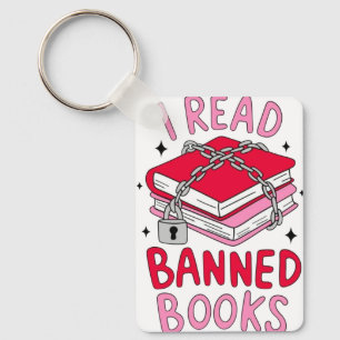 Chaveiro Leio Livros Banidos