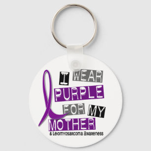 Chaveiro LEIOMYOSARCOMA eu visto o roxo para minha mãe 37