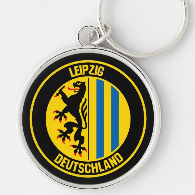 Chaveiro Leipzig Round Emblem (Frente)