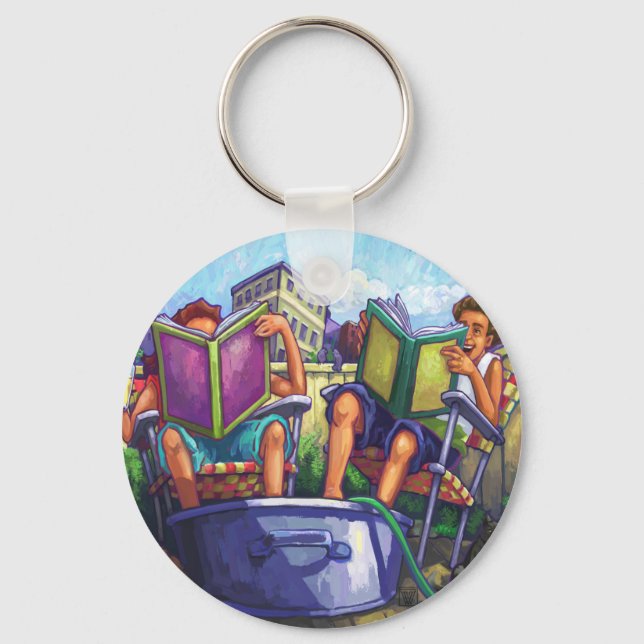 Chaveiro Leitura de Verão (Frente)