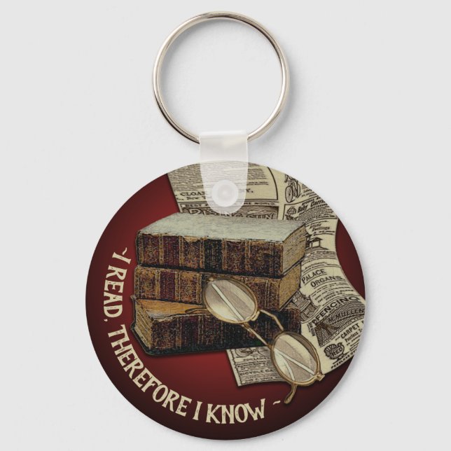 Chaveiro Leitura Funny Vintage (Frente)