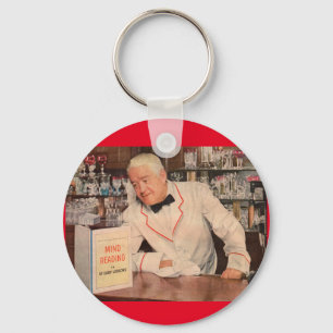 Chaveiro leitura mental no bar