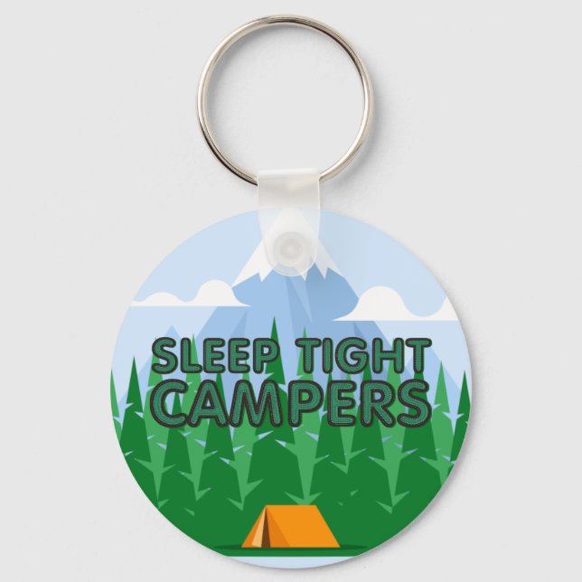 Chaveiro Lema de dormir de campistas TEE (Frente)